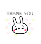 simple a greeting（個別スタンプ：13）