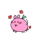 でぶーまうす。けだまスタンプ。（個別スタンプ：4）