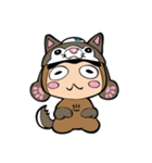 犬のしぶざるくん（戌）（個別スタンプ：6）
