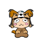 犬のしぶざるくん（戌）（個別スタンプ：11）