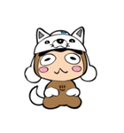 犬のしぶざるくん（戌）（個別スタンプ：12）