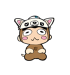 犬のしぶざるくん（戌）（個別スタンプ：15）