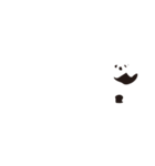 さりげなくパンダ（個別スタンプ：1）