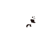 さりげなくパンダ（個別スタンプ：3）