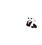 さりげなくパンダ（個別スタンプ：17）
