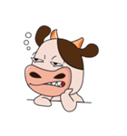 Anxiety Anger Cow（個別スタンプ：2）