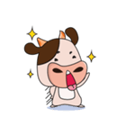 Anxiety Anger Cow（個別スタンプ：6）