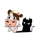 Anxiety Anger Cow（個別スタンプ：9）