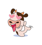 Anxiety Anger Cow（個別スタンプ：11）
