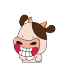 Anxiety Anger Cow（個別スタンプ：16）