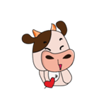 Anxiety Anger Cow（個別スタンプ：17）