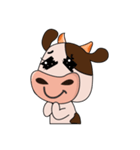 Anxiety Anger Cow（個別スタンプ：18）