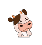 Anxiety Anger Cow（個別スタンプ：22）
