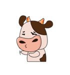 Anxiety Anger Cow（個別スタンプ：23）