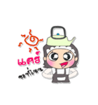 Hello！！ My name is Laya..^^（個別スタンプ：16）