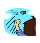 リア充ふっ飛べ！（個別スタンプ：4）