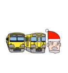 楽しい黄色い電車！〜クリスマス編〜（個別スタンプ：2）