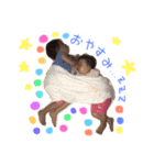 ゆのちゃんれなちゃんのスタンプ（個別スタンプ：3）