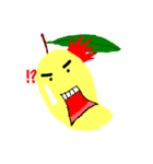 Emotion mango face（個別スタンプ：1）