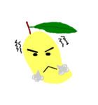 Emotion mango face（個別スタンプ：3）