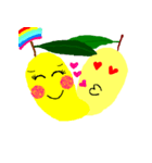 Emotion mango face（個別スタンプ：4）