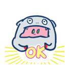 かぶりものくん（個別スタンプ：3）