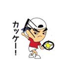 Day-to-day of tennis player（個別スタンプ：3）