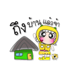 Hello ！！ My name is Sanara..^^（個別スタンプ：30）