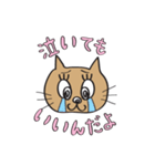 励ましネコ美（個別スタンプ：31）
