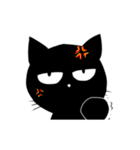 黒猫のくろねこちゃん（個別スタンプ：10）