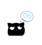 黒猫のくろねこちゃん（個別スタンプ：12）