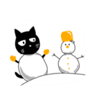 黒猫のくろねこちゃん（個別スタンプ：14）