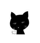 黒猫のくろねこちゃん（個別スタンプ：18）
