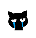 黒猫のくろねこちゃん（個別スタンプ：22）