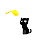 黒猫のくろねこちゃん（個別スタンプ：34）