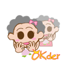 Peach Grandmother（個別スタンプ：24）