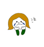 女の子の日常会話。1（個別スタンプ：2）