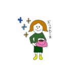 女の子の日常会話。1（個別スタンプ：3）