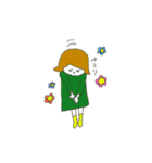 女の子の日常会話。1（個別スタンプ：11）