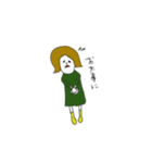女の子の日常会話。1（個別スタンプ：24）