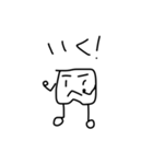 ゆる〜いパンツくん（個別スタンプ：3）