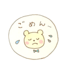 色鉛筆であいさつのスタンプ（個別スタンプ：3）