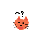Orange cat1（個別スタンプ：1）