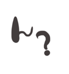 文字だけですいません。でもなんか使えそう（個別スタンプ：1）