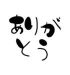 文字だけですいません。でもなんか使えそう（個別スタンプ：16）