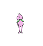 Cute Peach character（個別スタンプ：1）