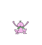 Cute Peach character（個別スタンプ：3）
