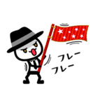黒いハットの白いヤツ 2（個別スタンプ：39）