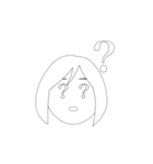 リアクションボブガール（個別スタンプ：9）