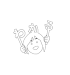 リアクションボブガール（個別スタンプ：14）